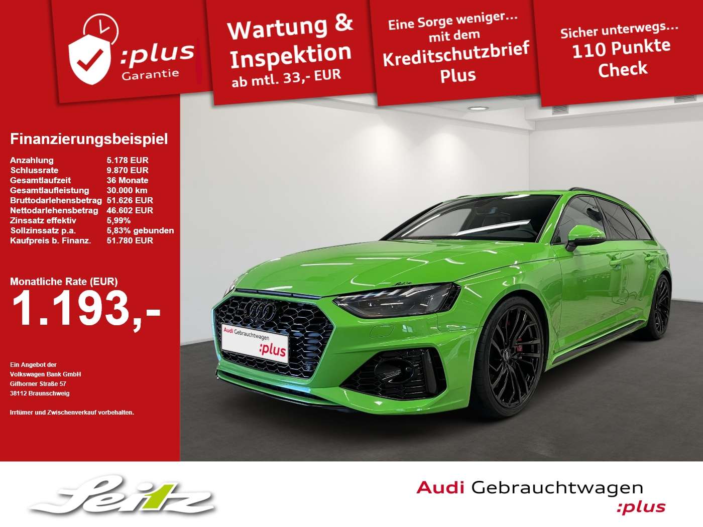 2020 Audi RS4