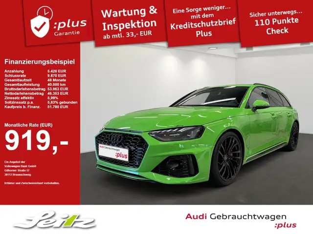 Audi RS4 Avant TFSI quattro *AHK*B&O*MATRIX*