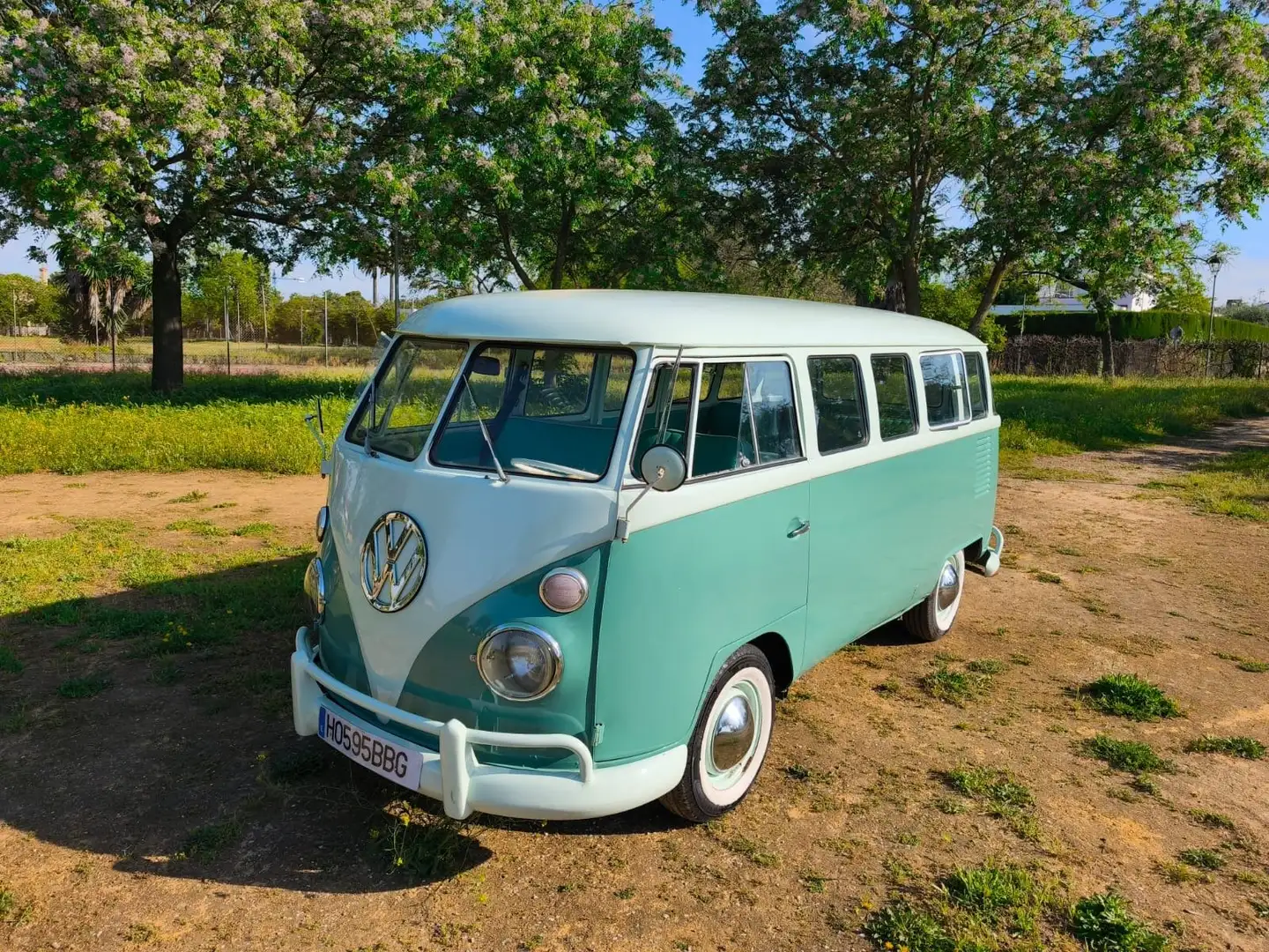 Volkswagen Transporter T1 Kombi Зелёный - 1