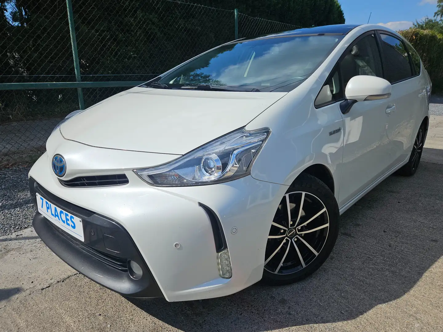 Toyota Prius+ 1.8i VVT-i Hybrid / 7 PLACES / CUIR / GARANTIE Blanc - 1