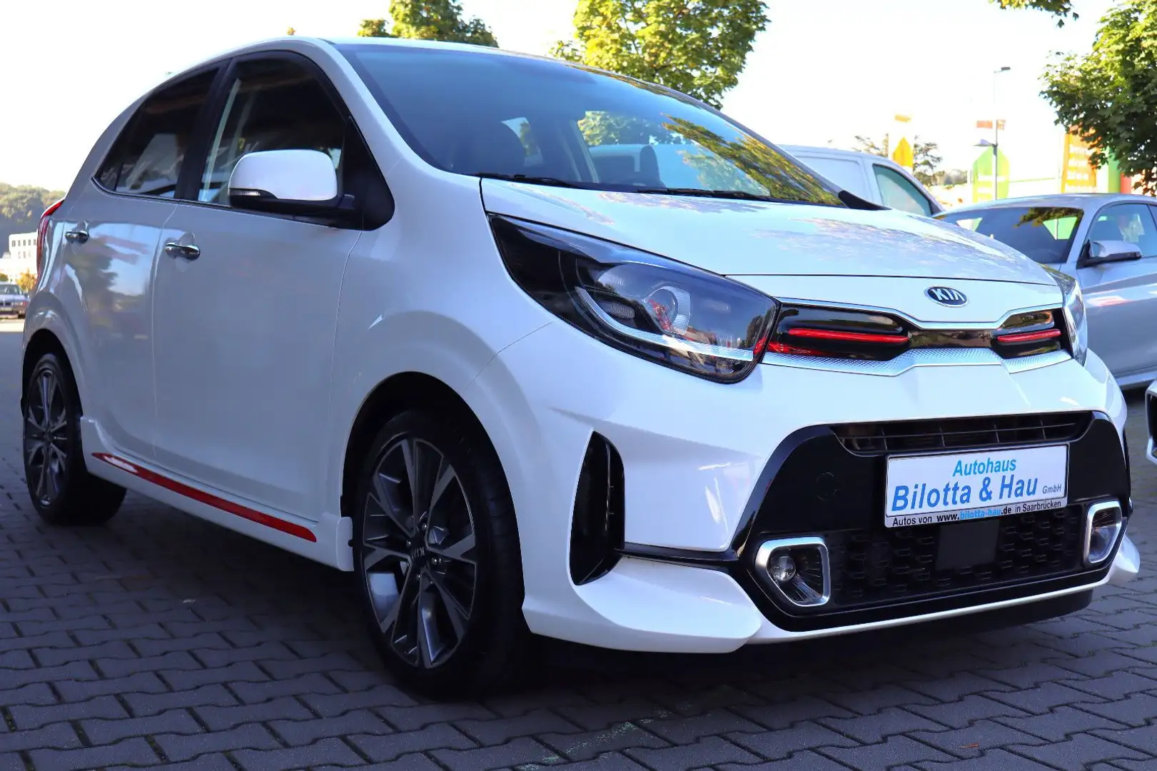 Kia Picanto 1.2 GT Line Autom. !! Navi+Kamera+Alu !! Weiß - 2