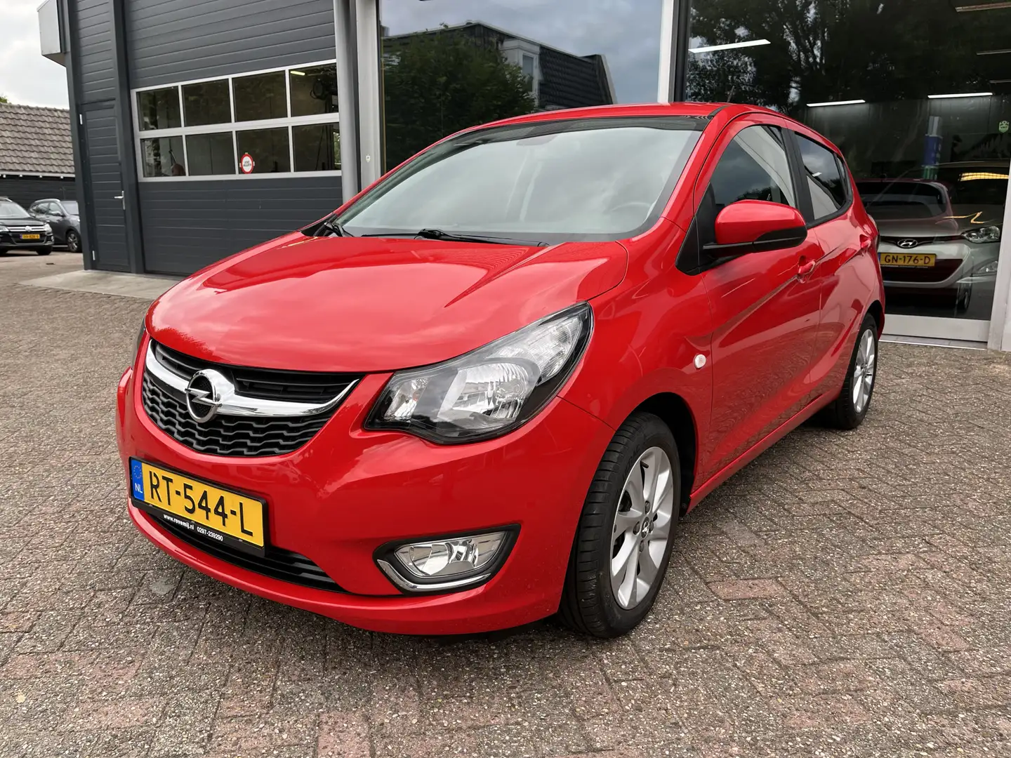 Opel Karl 1.0 ecoFLEX Innovation Automaat, Carplay, Cruise, Rood - 2