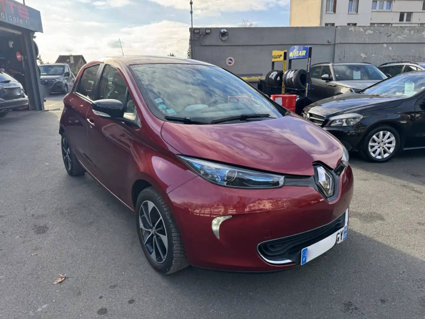 Renault ZOE ZEN CHARGE NORMALE R90 MY19 Rouge - 2
