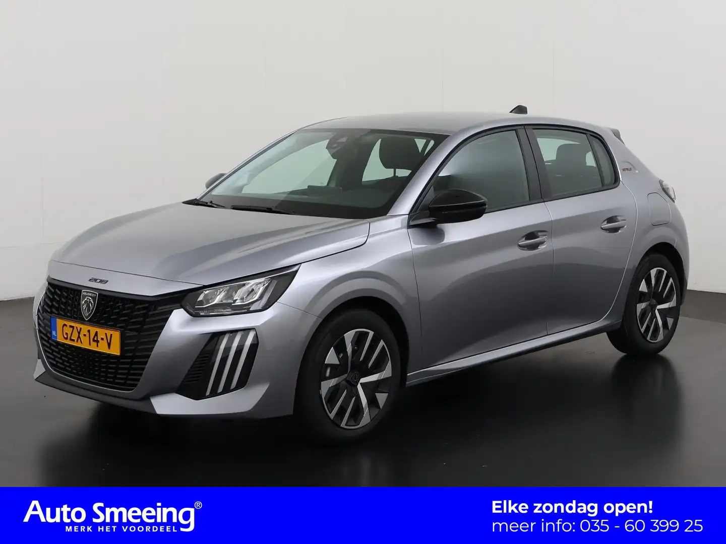 Peugeot 208 1.2 PureTech 75 Style | Navigatie | Apple Carplay Grijs - 1