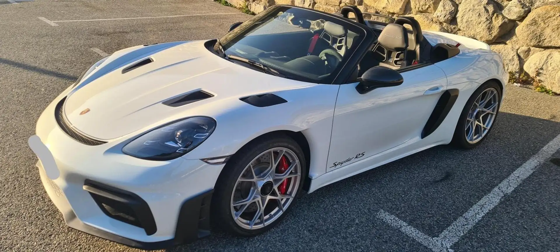 Porsche 718 Spyder RS PDK Blanc - 1