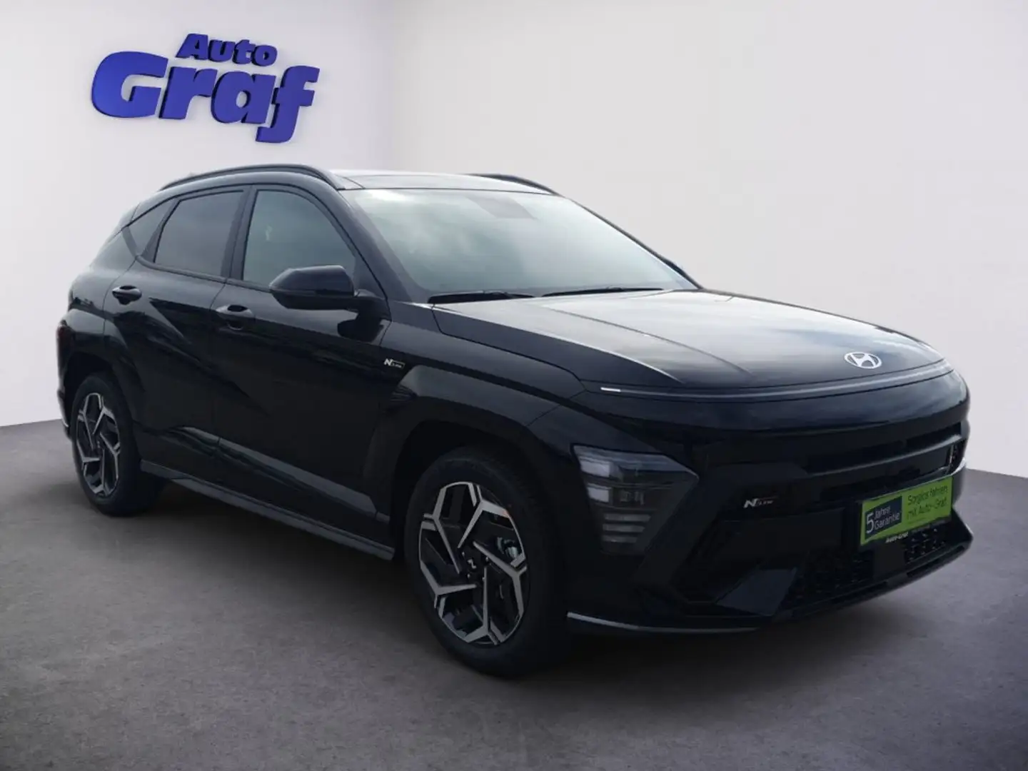 Hyundai KONA 1,0 T-GDi N Line Schwarz - 2