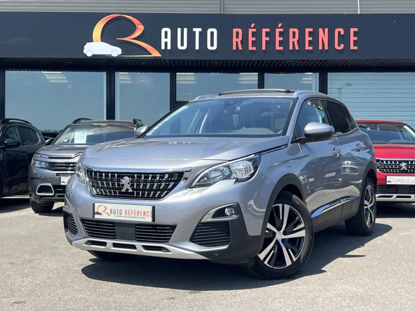Peugeot 3008 1.2 130 CH ALLURE EAT8 1ERE MAIN / TOIT OUVRANT /  Gris - 1