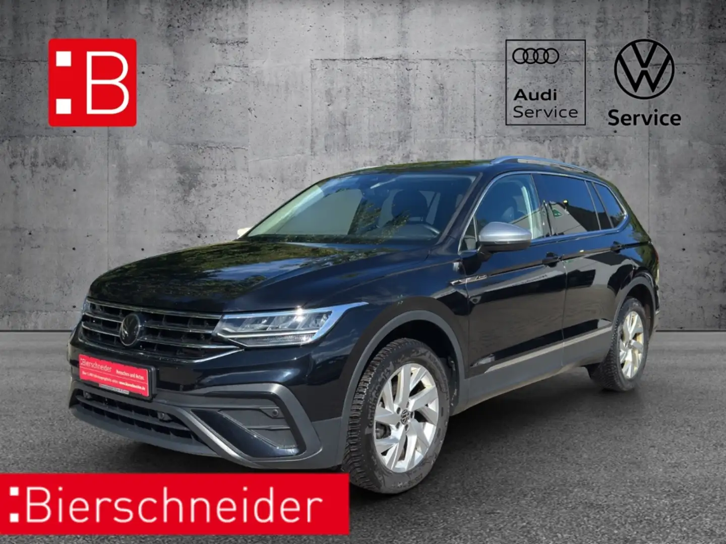 Volkswagen Tiguan Allspace 2.0 TDI DSG Life DIGITAL COCKPIT LED KAMERA AHK NA Noir - 1