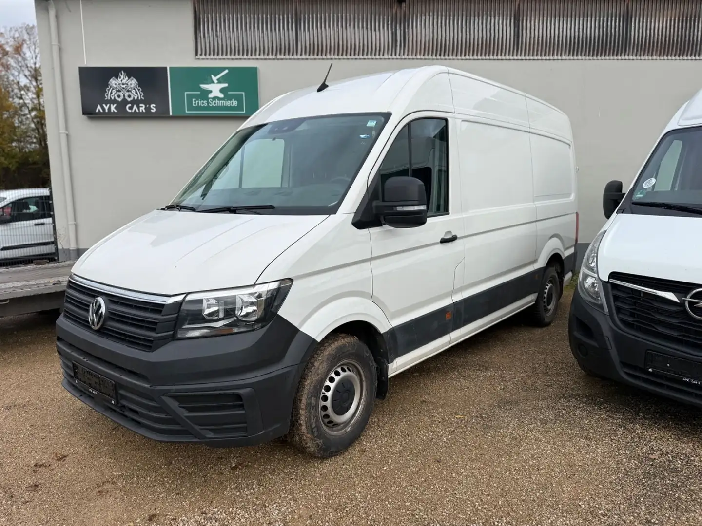 Volkswagen Crafter 2,0 TDI L3H3 1.Hd/Hu/Insp Weiß - 1