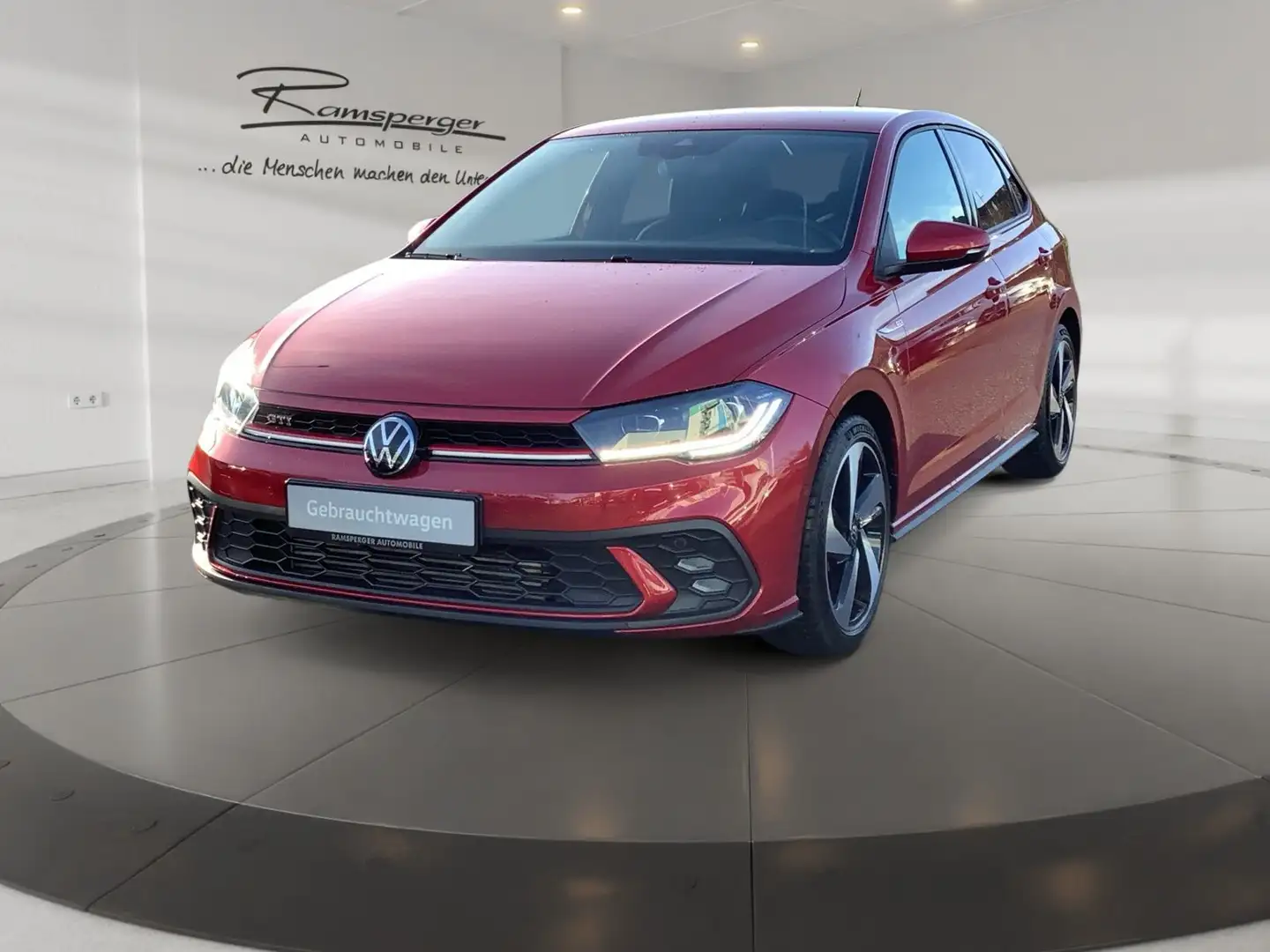 Volkswagen Polo 2.0 TSI DSG GTI ACC Matrix APP Side Lane PD Rot - 2