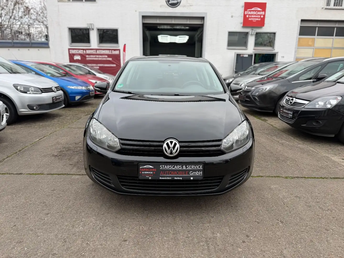 Volkswagen Golf VI*TRENDLINE*KLIMA*1.6*SHZ*1.HAND*77.000KM* Noir - 2