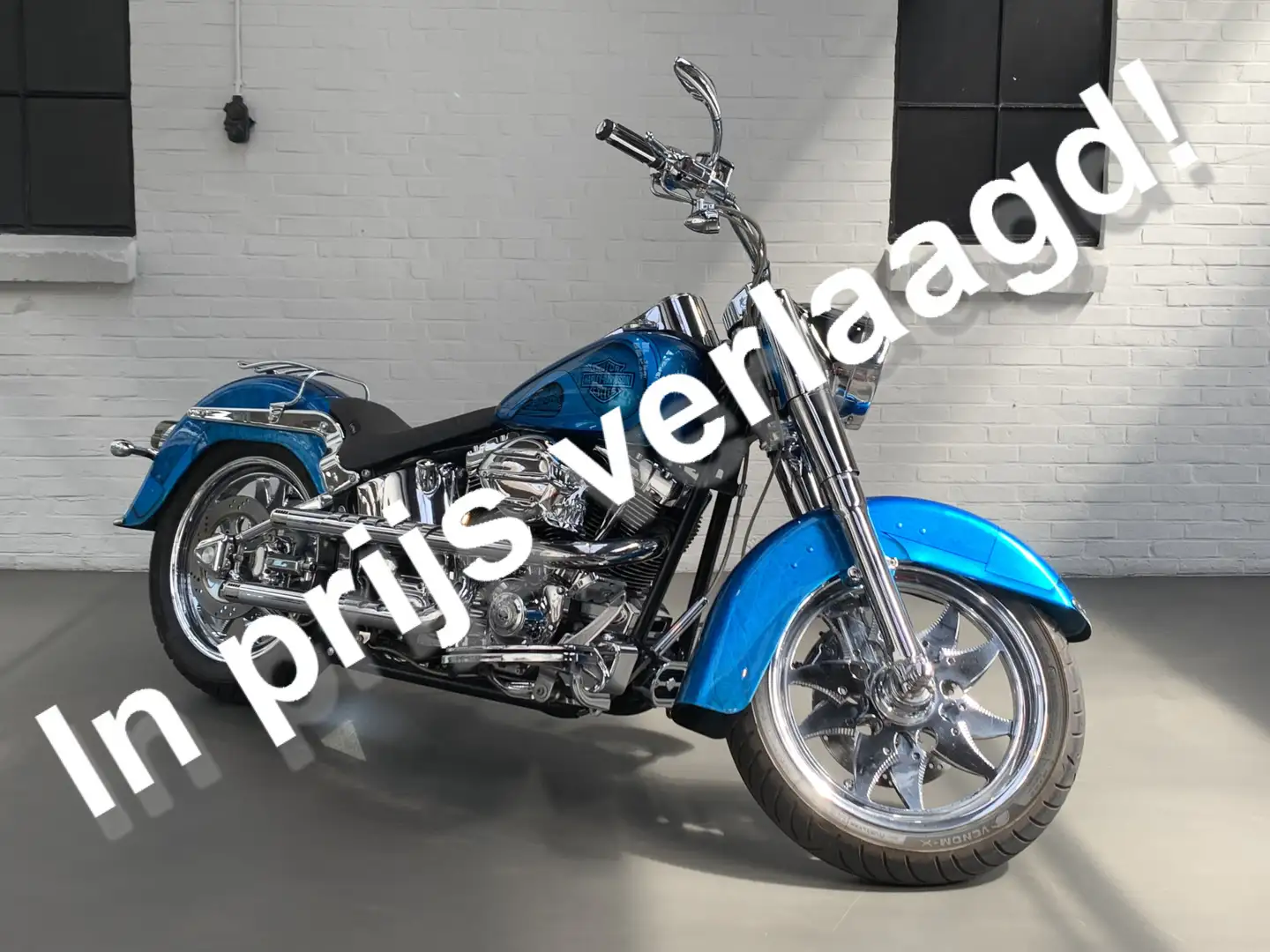 Harley-Davidson Heritage 88 Classic Limited Edition Nr 10 van 150! Nieuwsta Blauw - 1