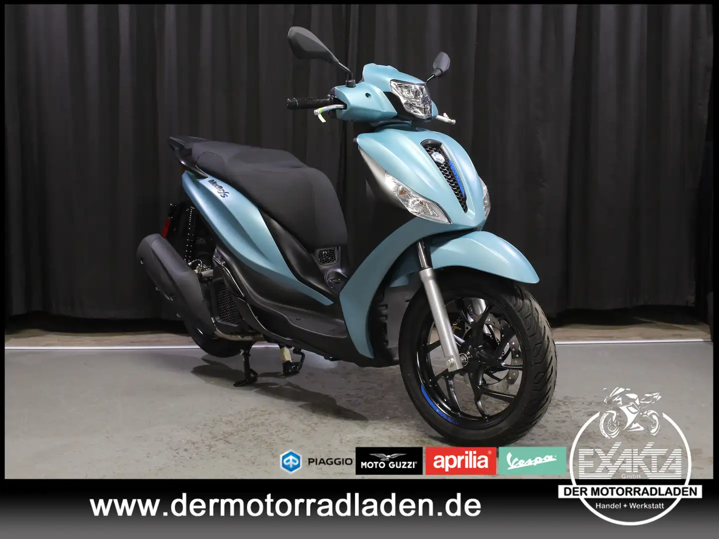 Piaggio Medley 125 Medley 125 S E5+ BLUE / 0% Finanz o. Top Case Bleu - 1