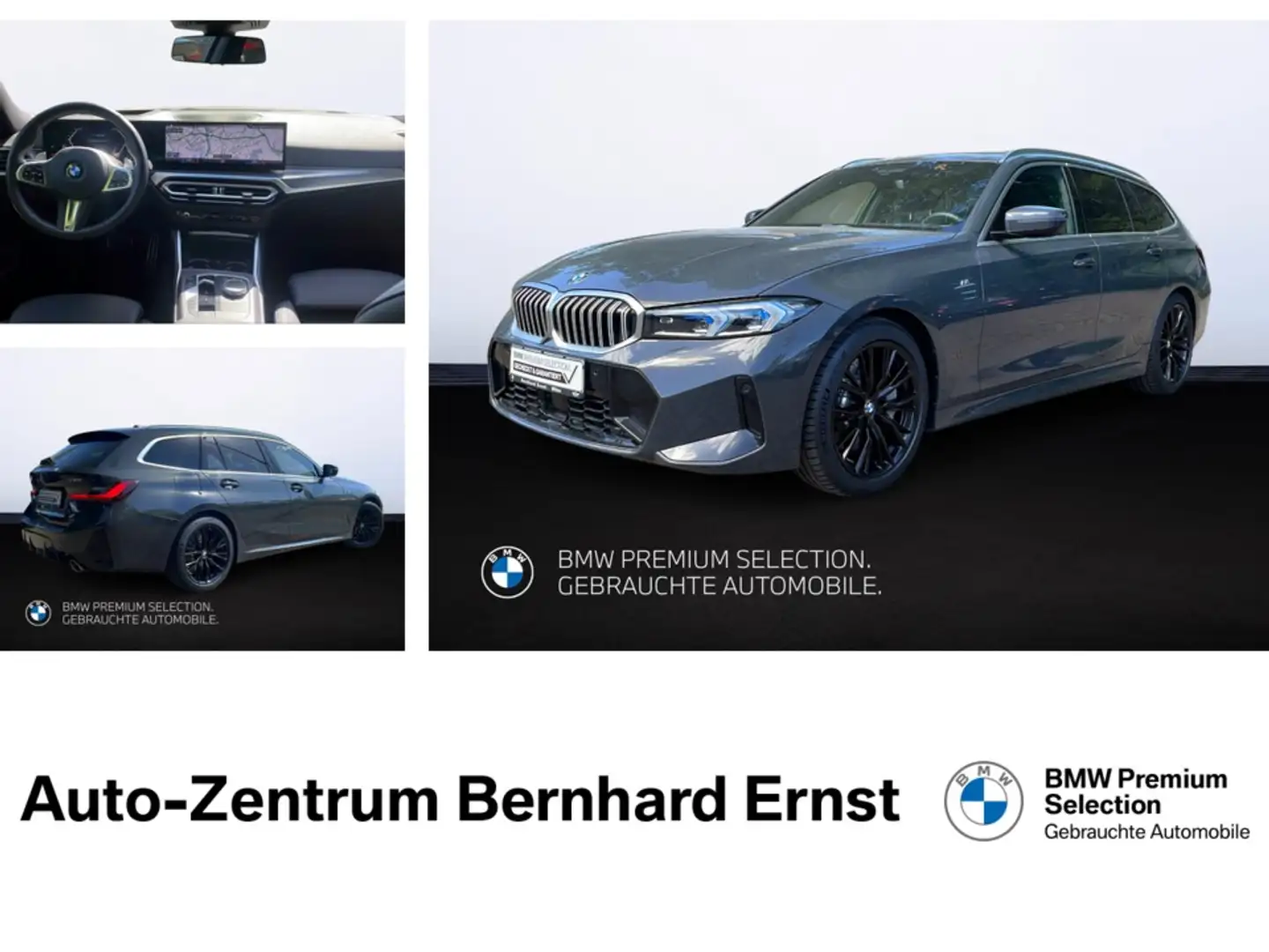 BMW 330 i Tou M Sportpaket Pano LED DAB Hifi E-Sitze Gris - 1