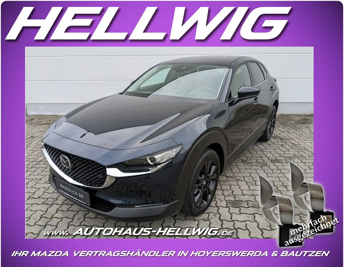 Mazda CX-30 2.5l (140PS) Homura Kamera Navi 2025 NEU Weiß - 1