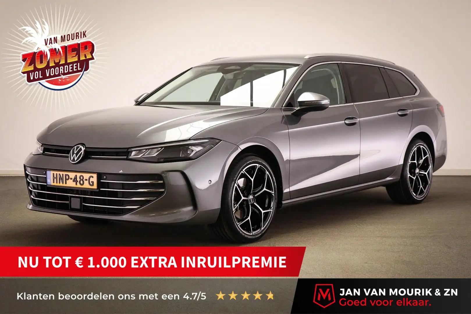 Volkswagen Passat Variant 1.5 eTSI Elegance Business | MASSAGE | STUURVERWAR Gris - 1