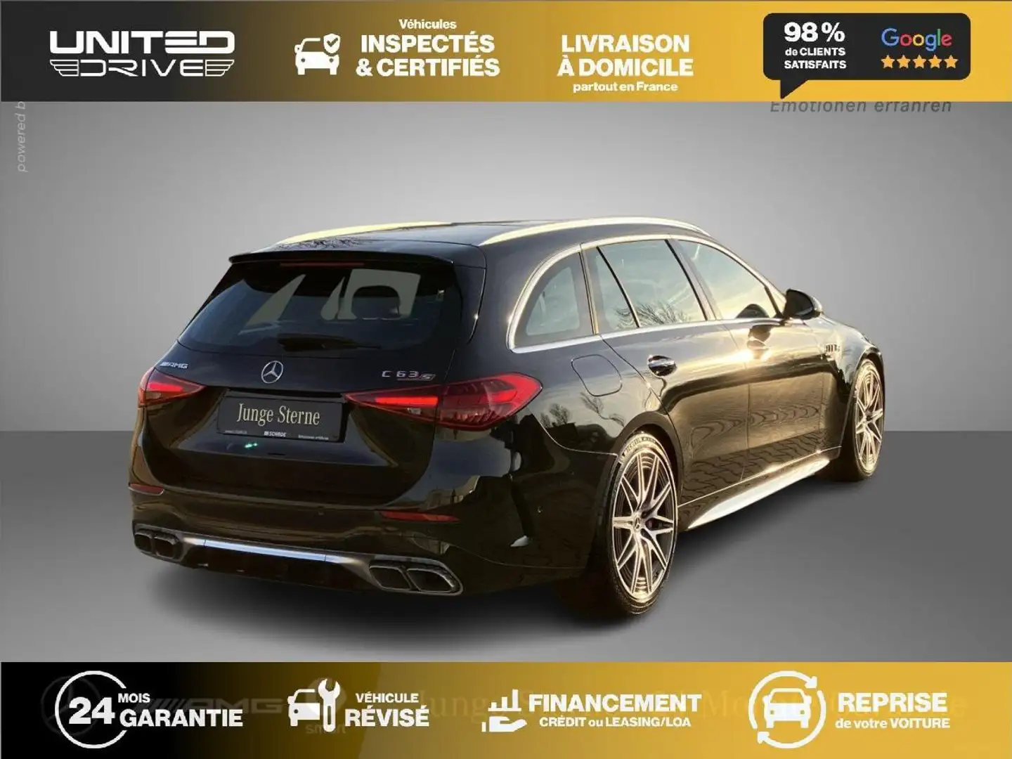 Mercedes-Benz Інші Break C 63 S - BVA Speedshift MCT E Performance AMG BREAK - BM 206 AMG 4-Matic+ - BVA Чорний - 2