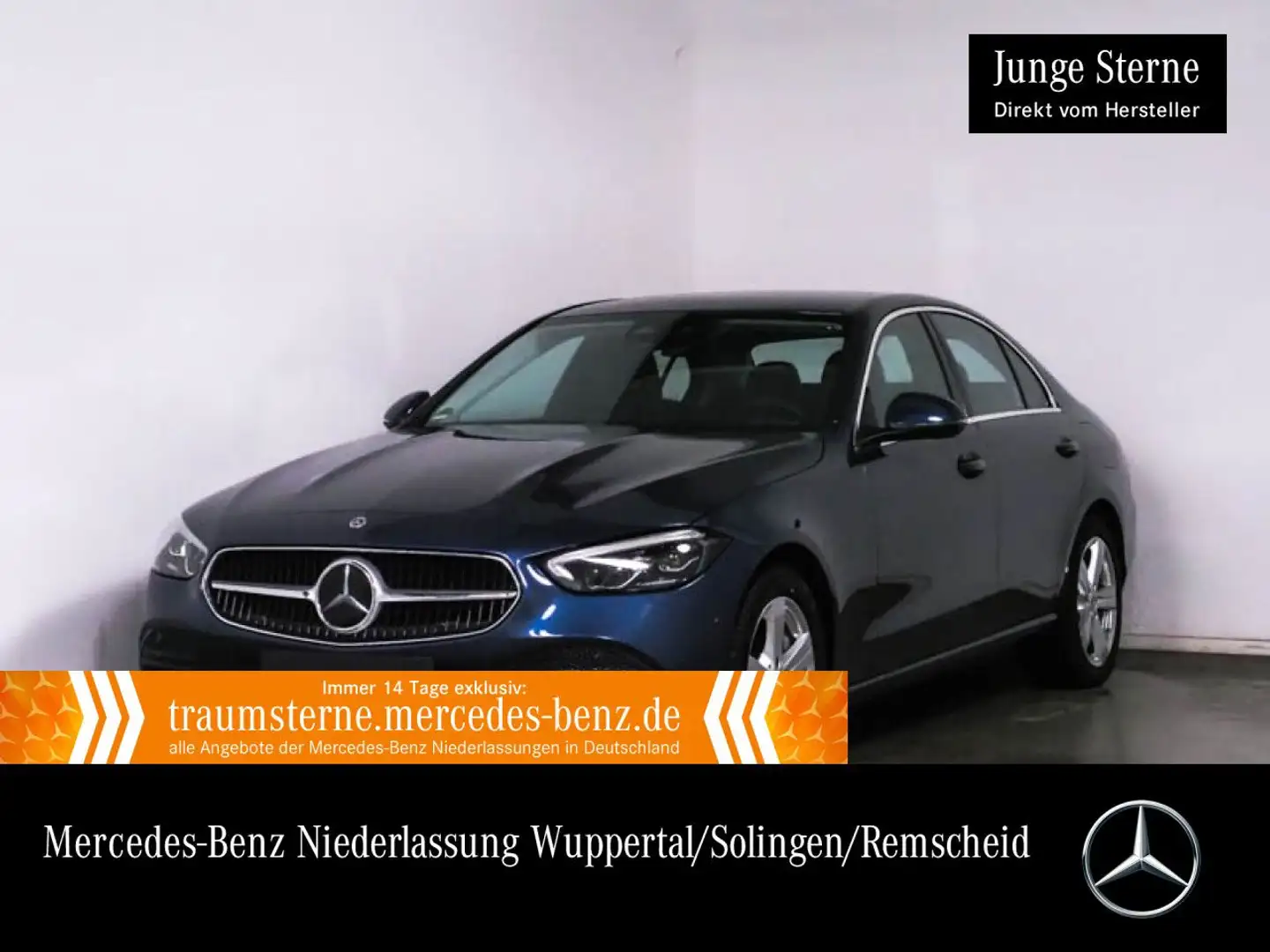 Mercedes-Benz C 300 e AVANTG+AHK+LED+KAMERA+KEYLESS+9G Blau - 1