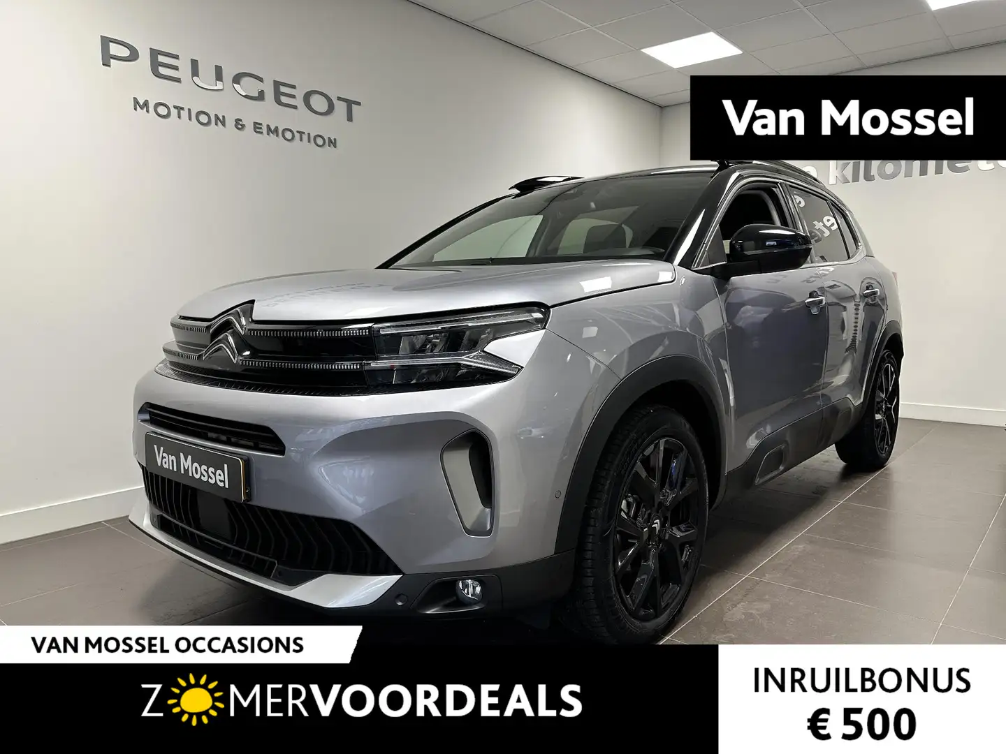 Citroen C5 Aircross 1.2 Hybrid ë-Series 136 PK | Automaat | Camera | N Grijs - 1