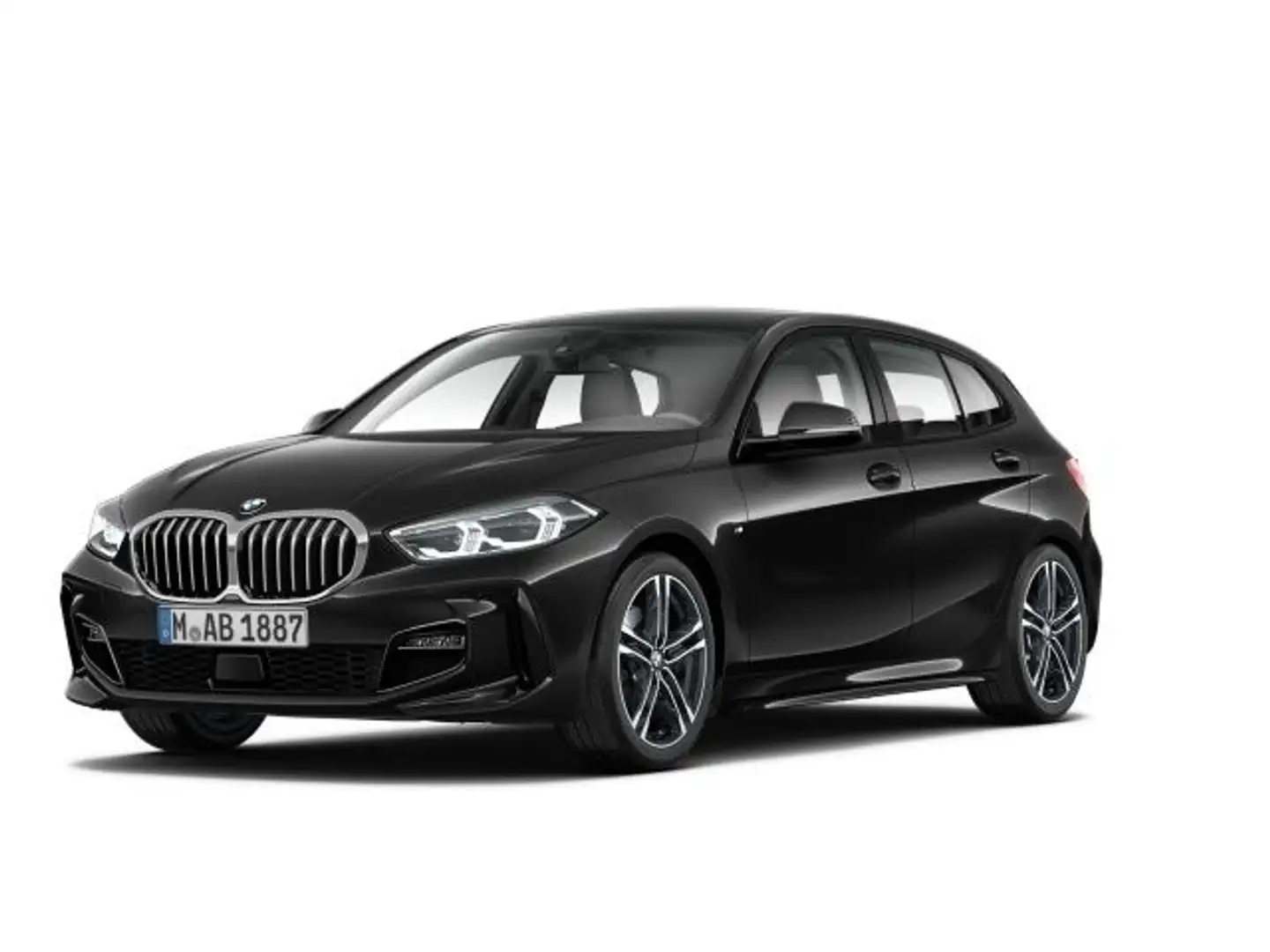 BMW 120 d xDrive M Sport Sport Aut. Klimaaut. PDC Noir - 1