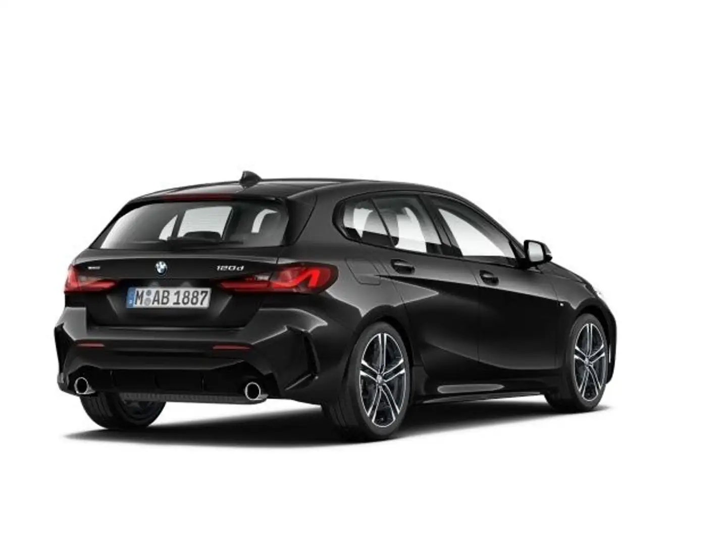 BMW 120 d xDrive M Sport Sport Aut. Klimaaut. PDC Noir - 2