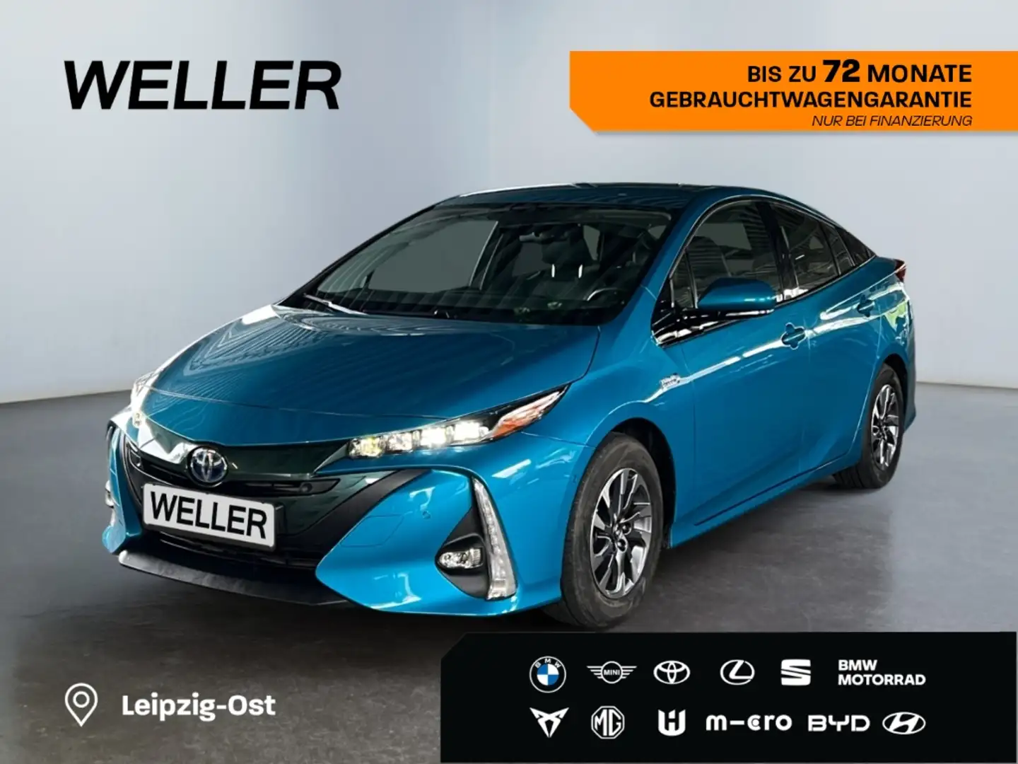 Toyota Prius Plug-in Hybrid Executive *LED*HUD*Leder*CAM* Blau - 1