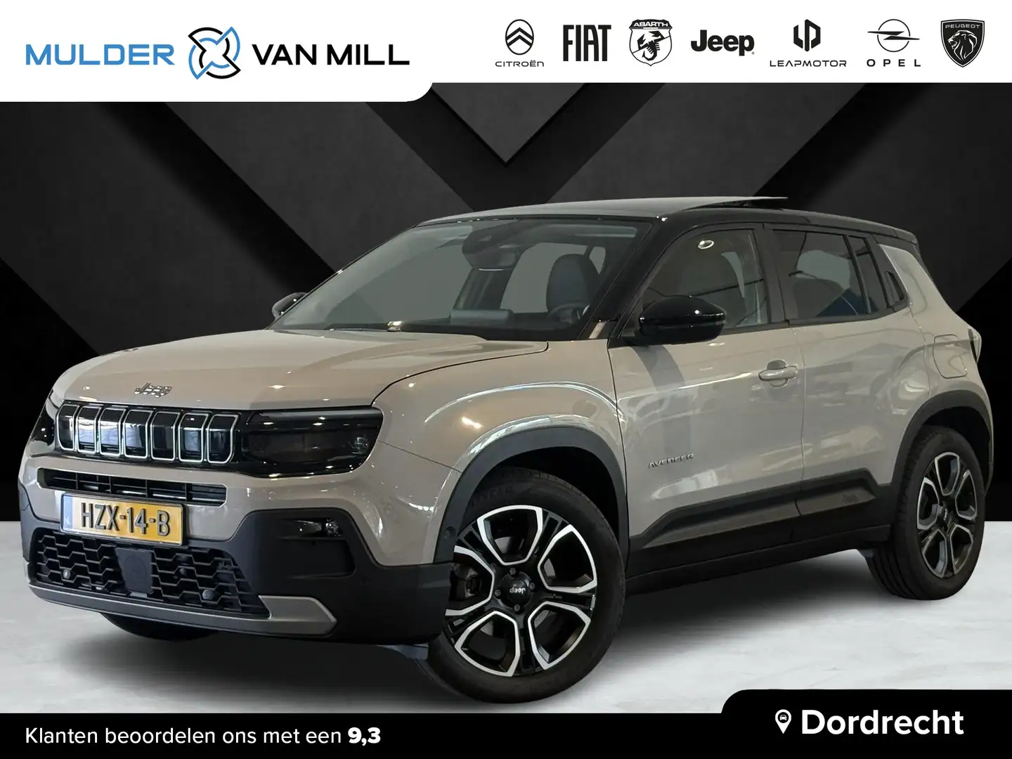 Jeep Avenger Summit EV 54kWh 156pk | PANO | LEDER | STOELVERW. Grijs - 1
