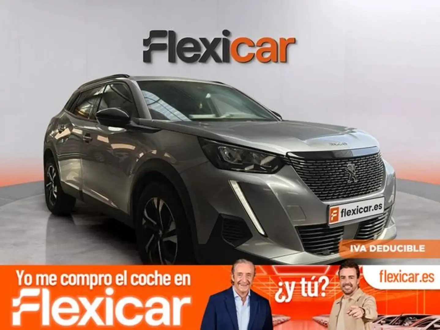 Peugeot 2008 1.2 PureTech S&S Allure 100 Gris - 1