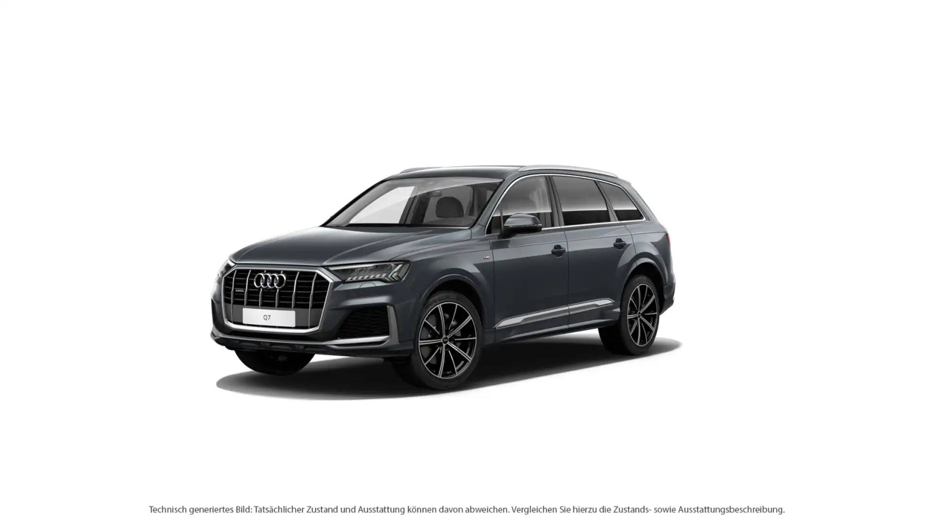 Audi Q7 S line 50 TDI quattro tiptronic *MATRIX*ALLRA Gris - 2