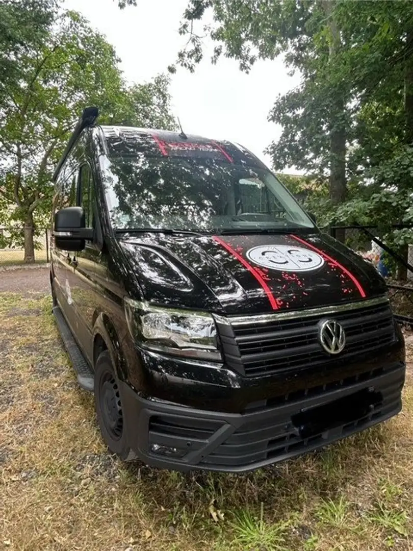 Volkswagen Crafter Crafter 50 SS-R TDI Autm. HA Zwart - 1