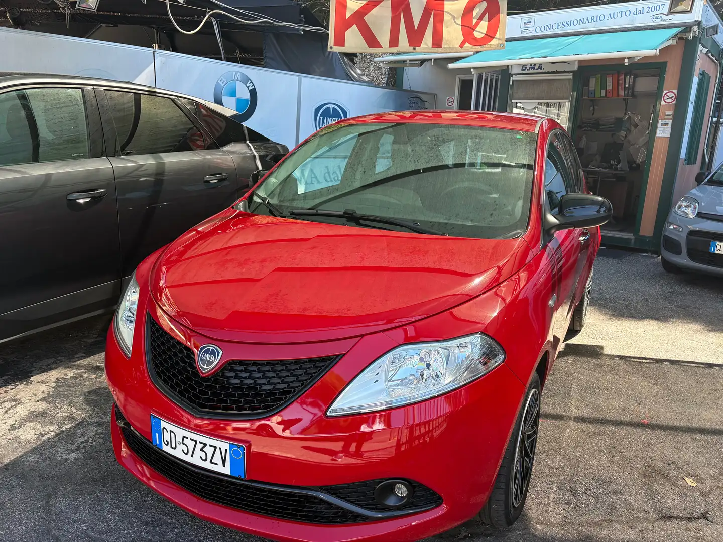 Lancia Ypsilon Ypsilon rdio bluetooth vetri elettrici usb clima Rosso - 1