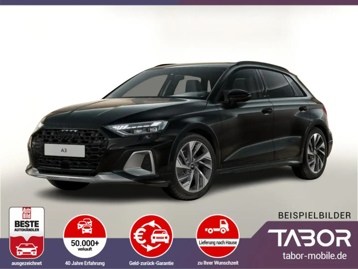 Audi A3 allstreet 35 TFSI S tronic Nav 18Z S line-Int Schwarz - 1