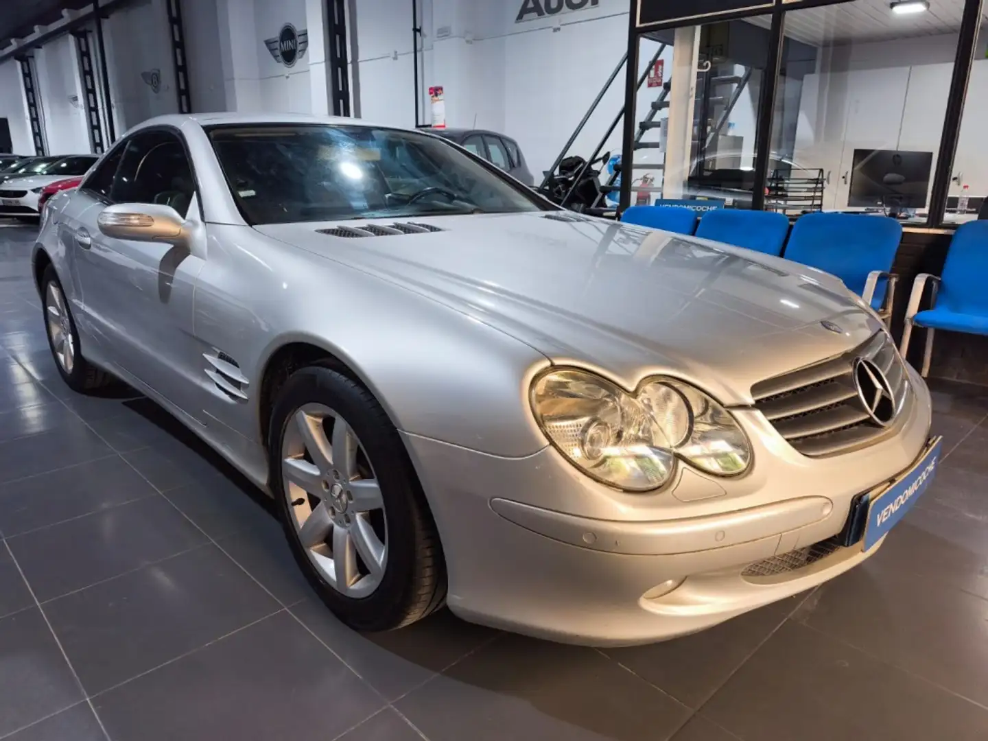 Mercedes-Benz MERCEDES-BENZ Clase SL Descapotable  Automático d Argent - 2