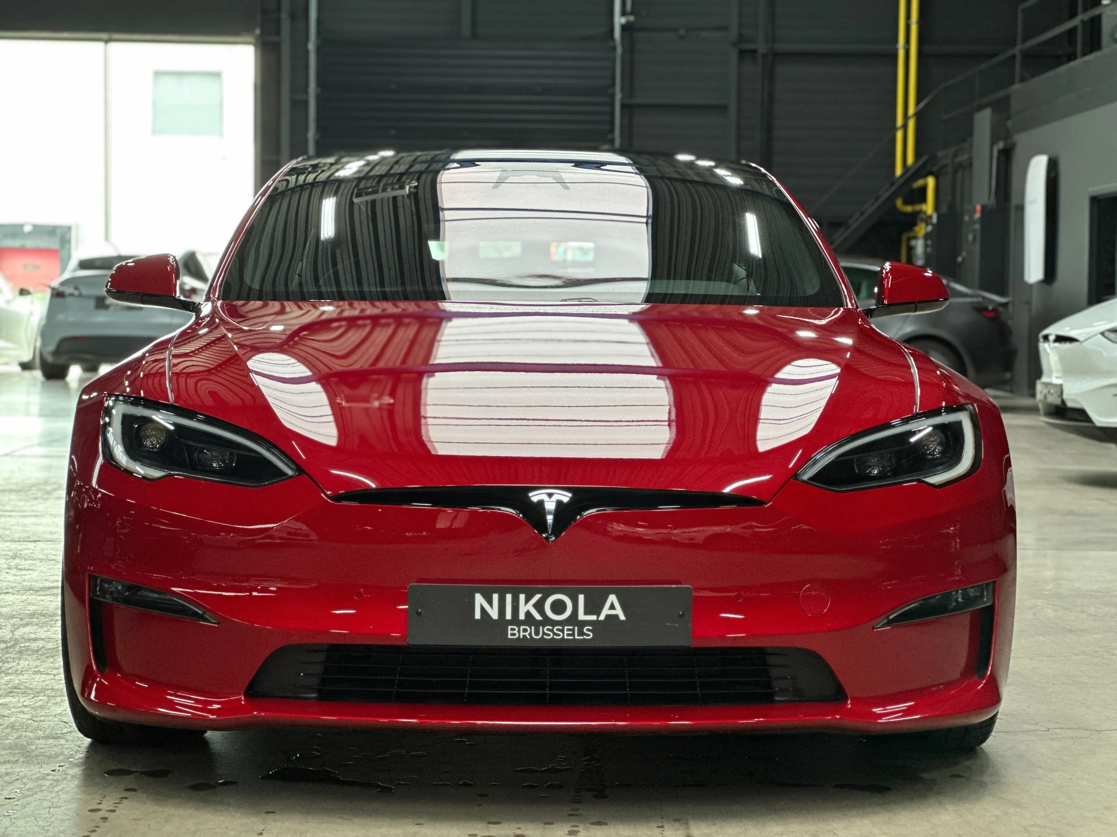 Tesla Model S PLAID - FULL SELF DRIVING ACTIVE - 21" WHEELS YOKE — photo 6
