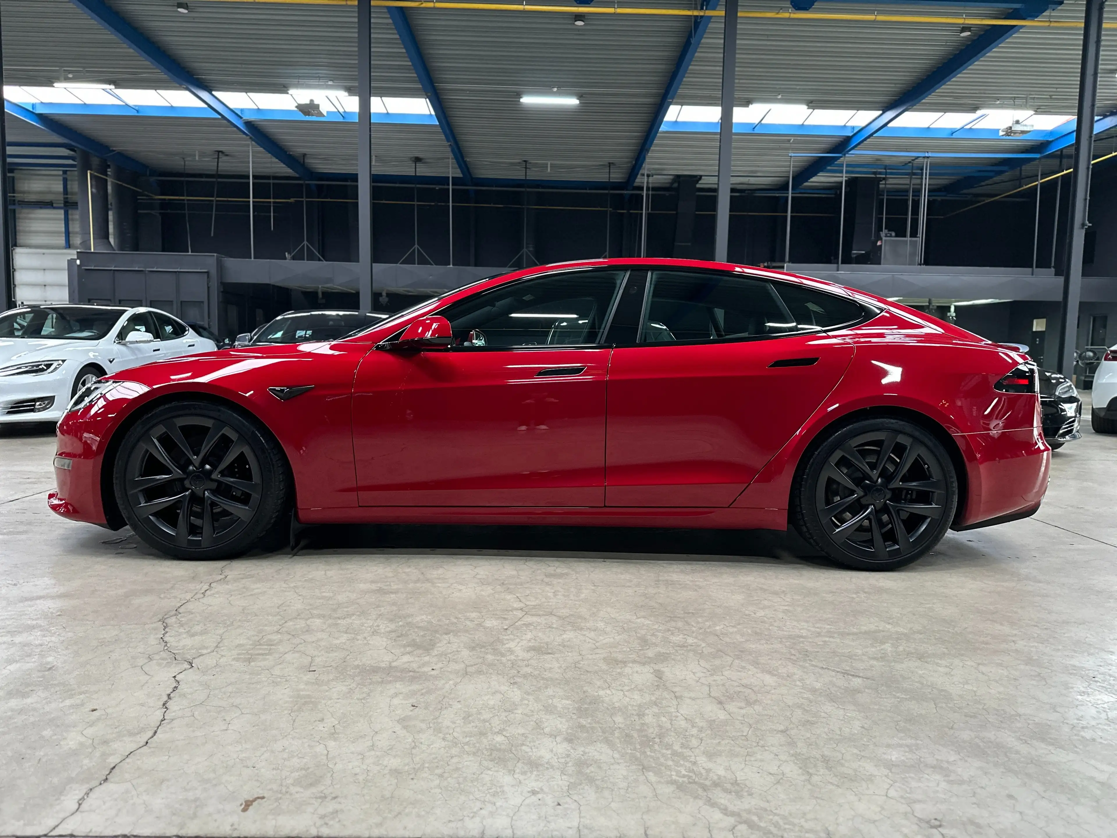 Tesla Model S PLAID - FULL SELF DRIVING ACTIVE - 21" WHEELS YOKE — photo 9