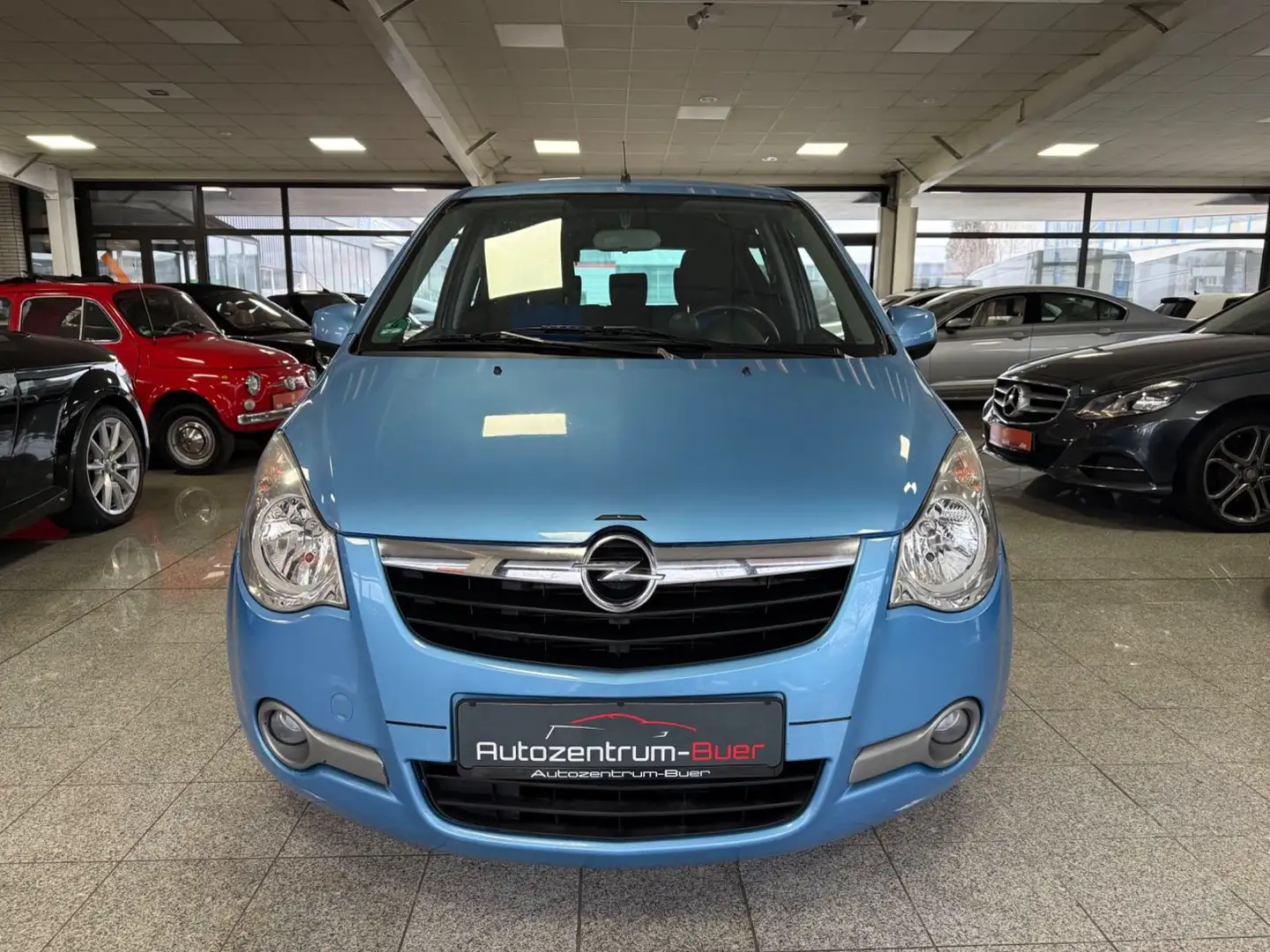Opel Agila B Edition Automatik Klima/Multilenk/PDC Blau - 1