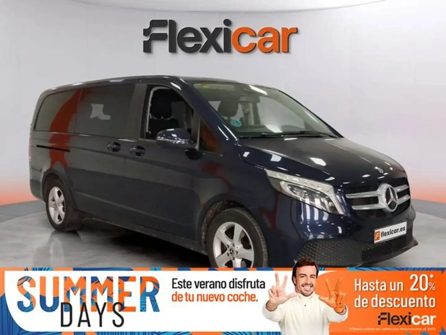 Mercedes-Benz V 220 220d Compacto Avantgarde Azul - 1