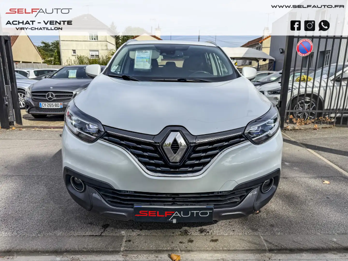 Renault Kadjar 1.6 DCI 130CH ENERGY INTENS Blanc - 2