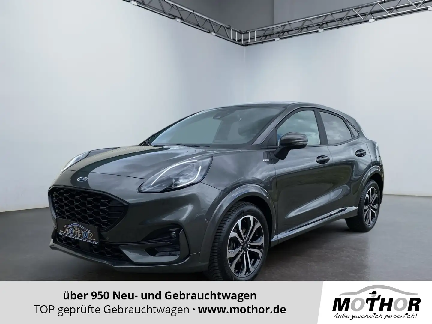 Ford Puma ST-Line X 1.0 MHEV ACC PDC KAM B&O Sound Grau - 1