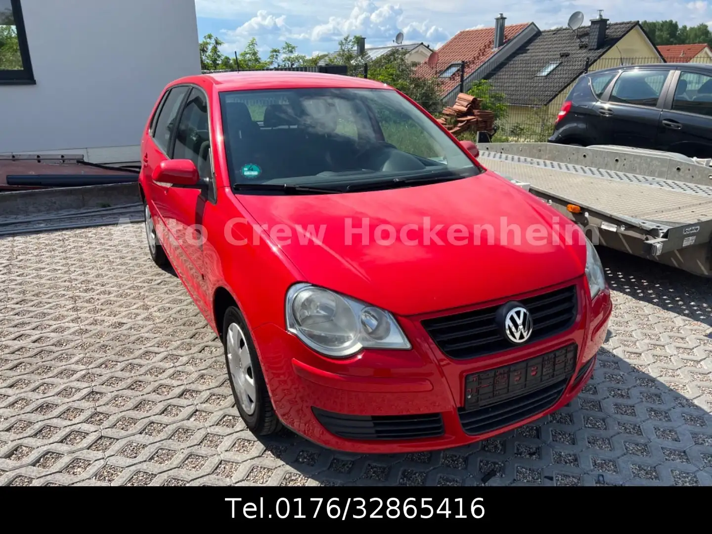 Volkswagen Polo IV Trendline Klima/HU 04/2026 Rood - 1