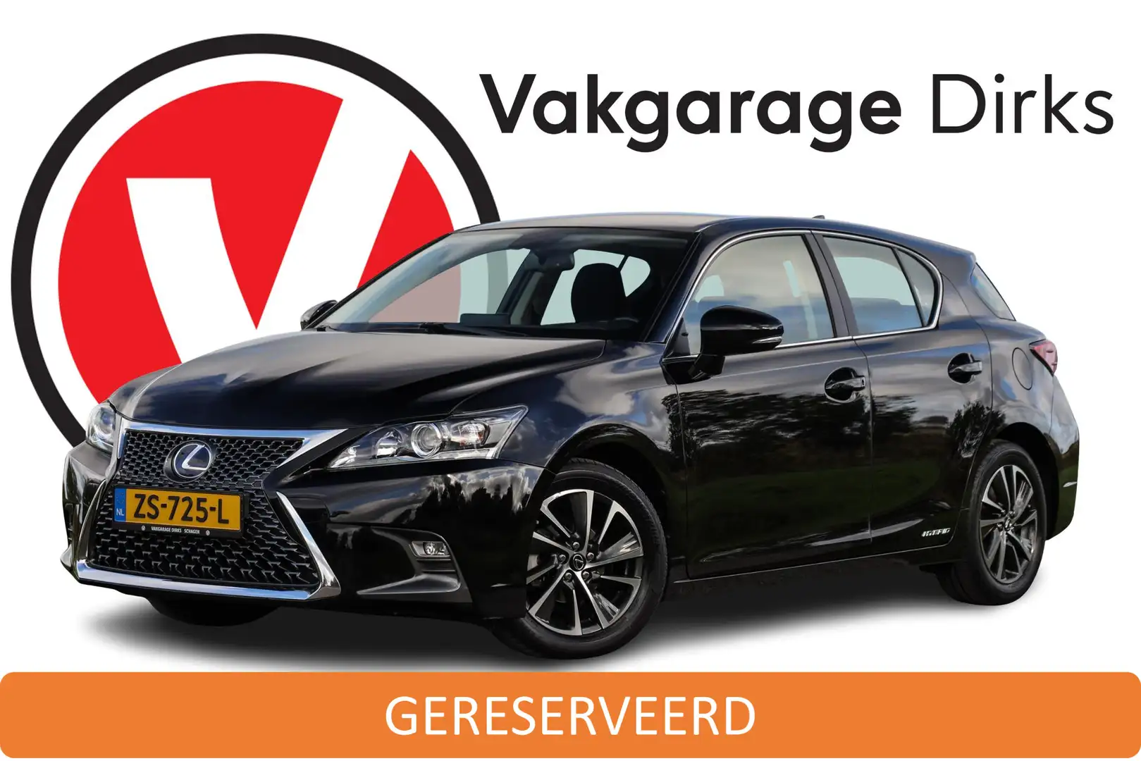 Lexus CT 200h Bns Line ✅ Sportstoelen ✅ Camera ✅ Carplay Zwart - 1