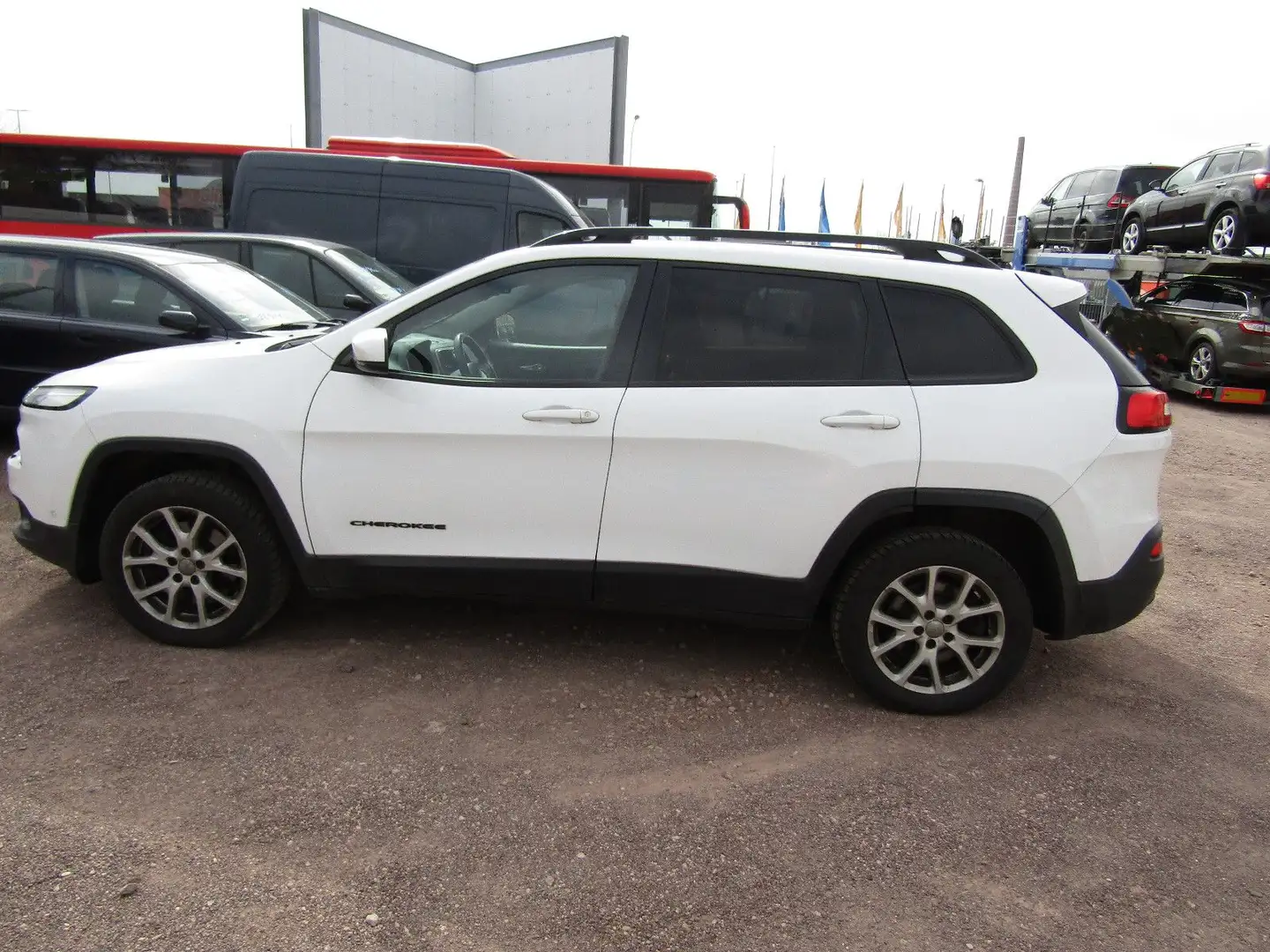 Jeep Cherokee Night Eagle 4WD AUTOMATIK LEDER ALLRAD Wit - 2