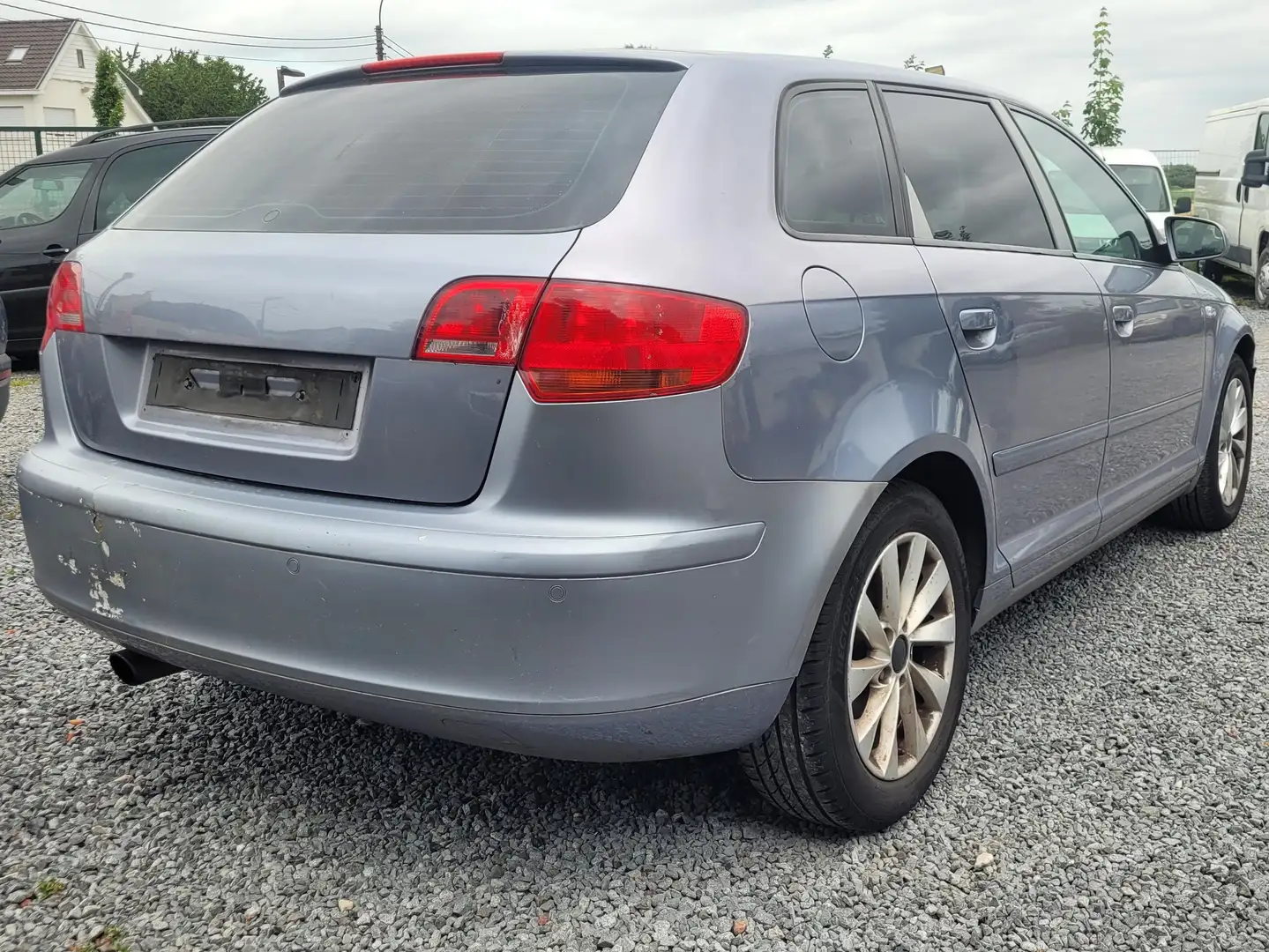 Audi A3 1.6i AIRCO LEDER PDC 2005 !! VOOR ONDERDELEN !! Gris - 2