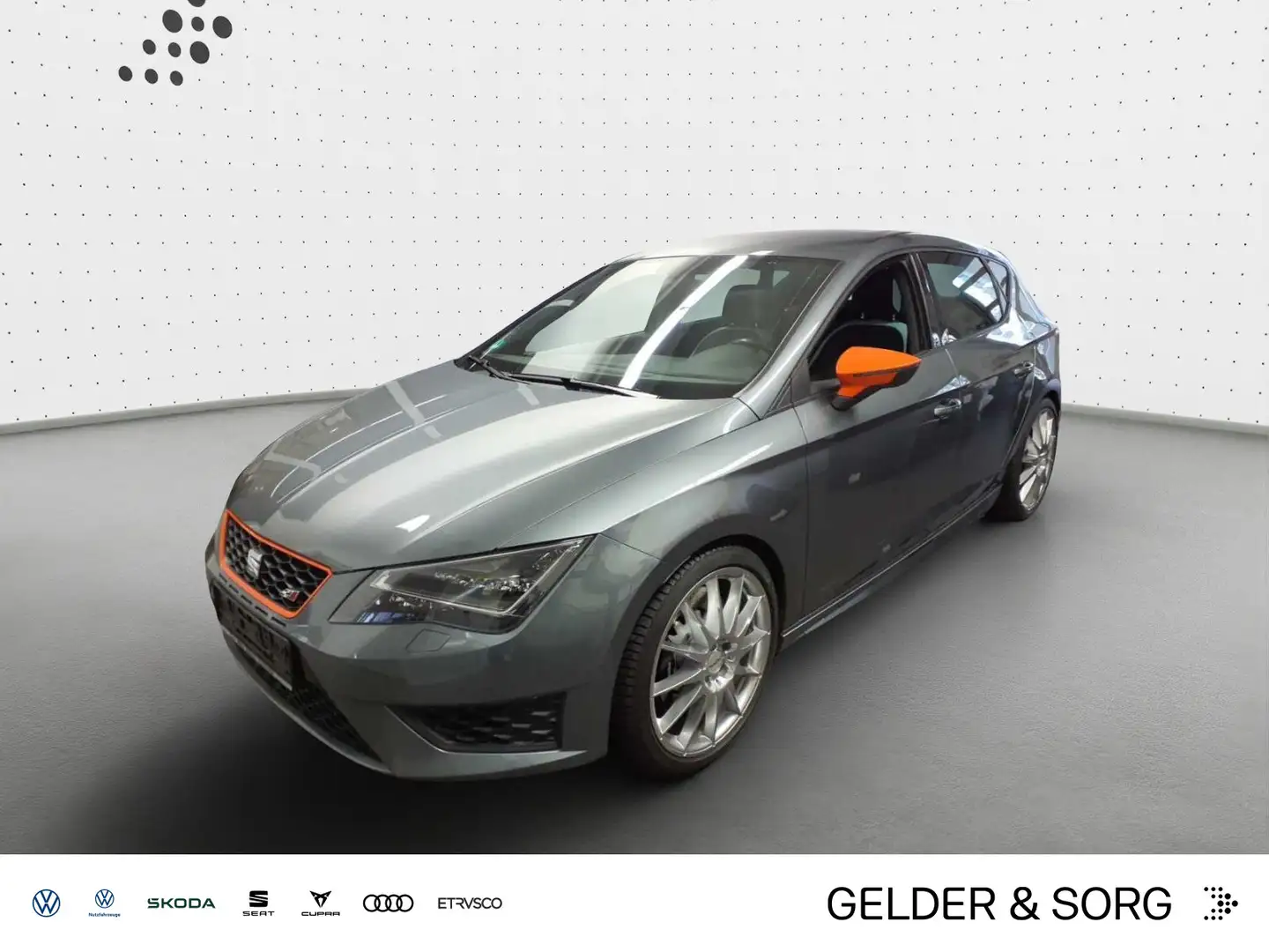 SEAT Leon 2.0 TSI Cupra Orange-Line*Dynamic*DCC*Winte Grau - 1