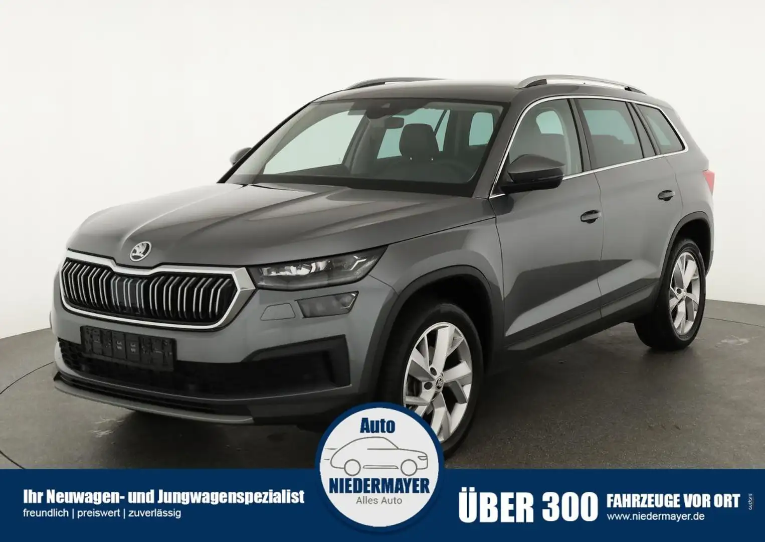 Skoda Kodiaq 1.5 TSI DSG Style, Navi, Matrix, Kamera, Winter, F Grau - 1