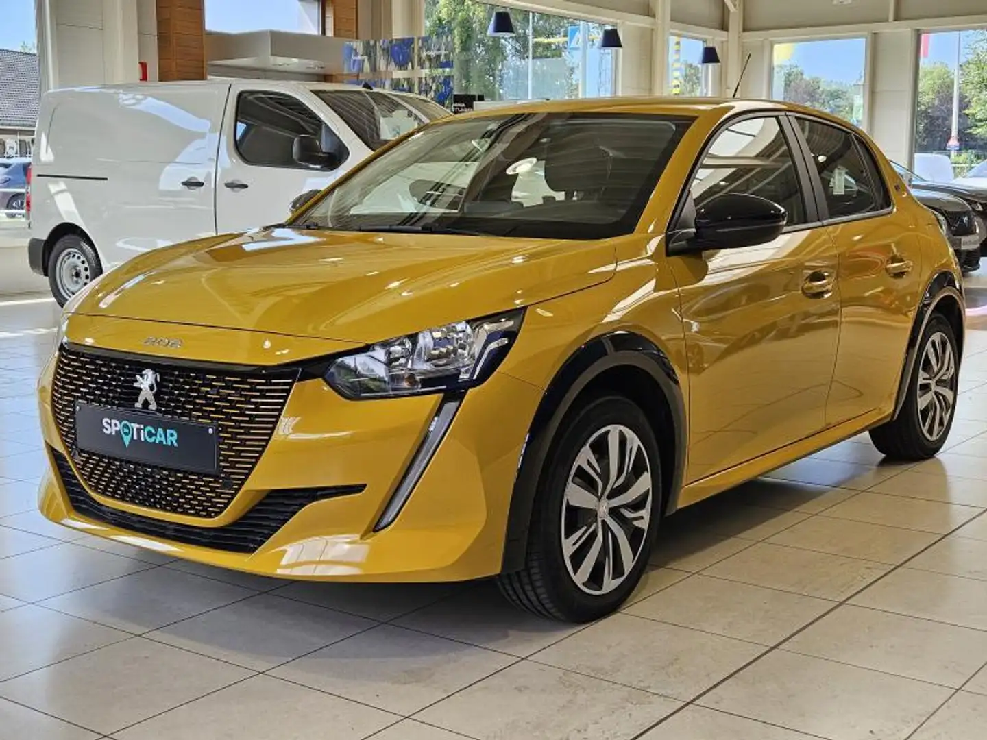 Peugeot e-208 Active 360km Range GPS/Apple/Android/360km Galben - 1