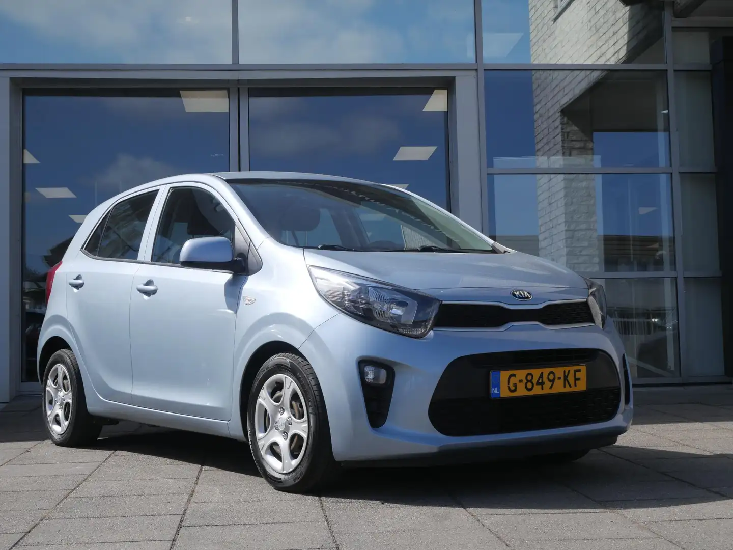 Kia Picanto 1.0 MPi ComfortPlusLine | Airco | Carplay | Blauw - 2
