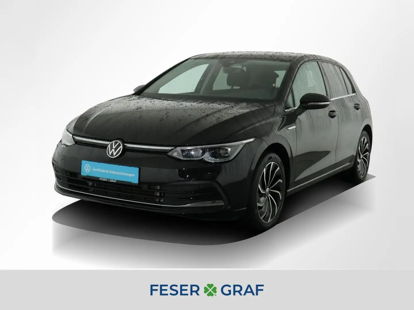 Volkswagen Golf 8 Style 2.0 TSI DSG Navi StHz AHK Kamera LED Schwarz - 1