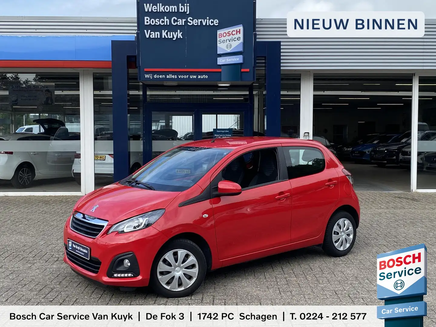 Peugeot 108 1.0 e-VTi Blue Lease / NL-Auto / 70.000 Km / 1-Ste Rood - 1