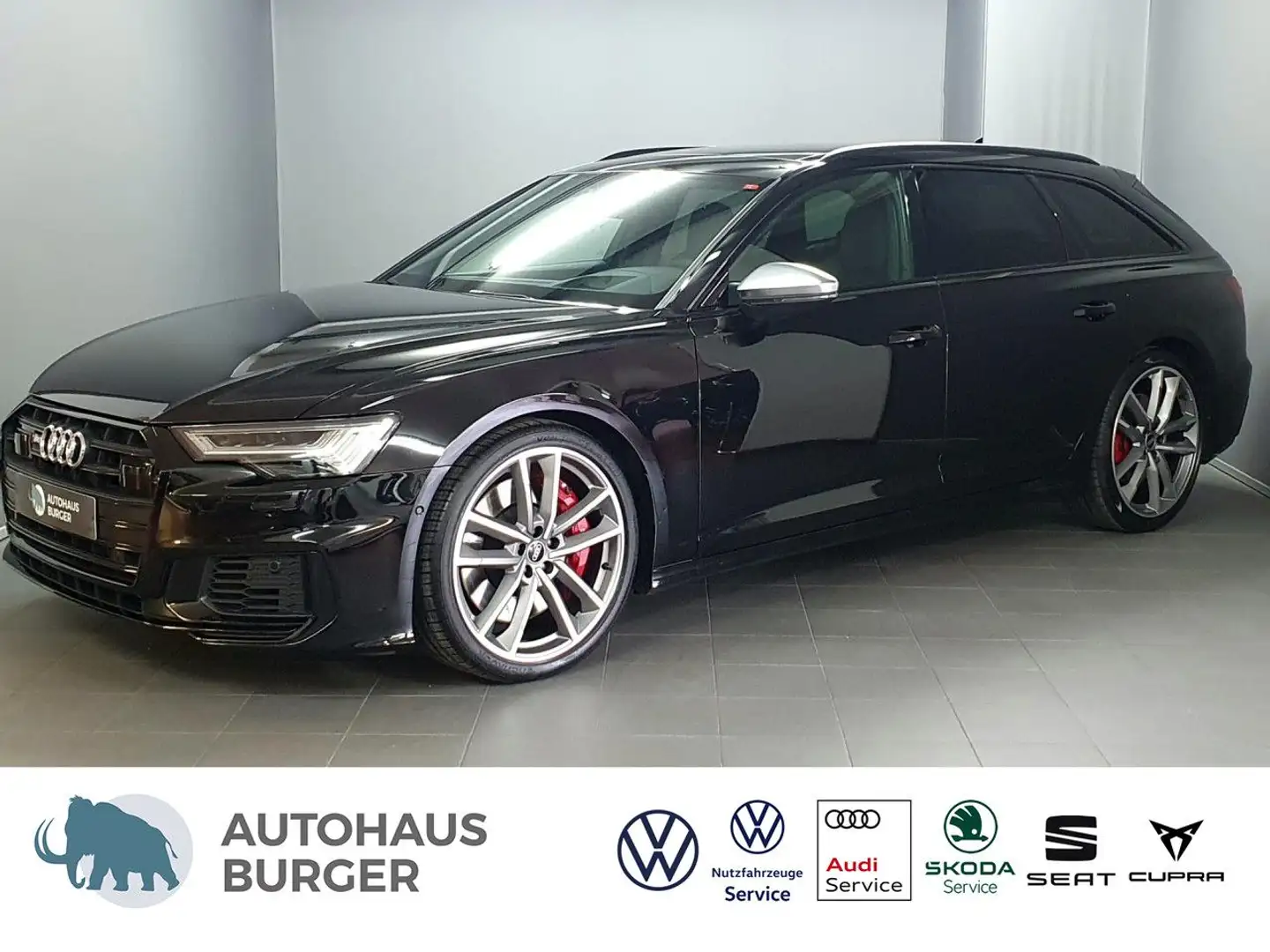 Audi S6 Avant TDI S-Sitze/AHK/Pano/ACC/HD-Matrix/HuD Zwart - 1